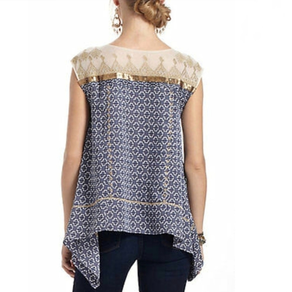 🌸 Anthropologie | Floreat Sleeveless Top XS - Picture 3 of 12